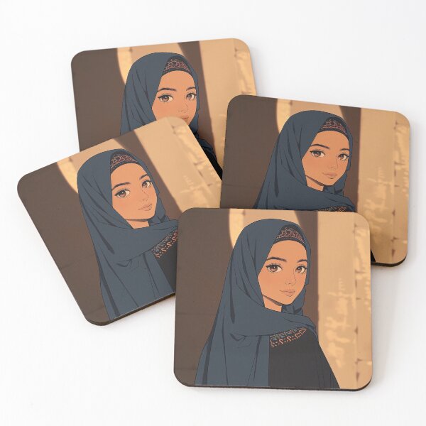 Item preview, Algerian woman | Anime style designed and sold by ComicsFactory.