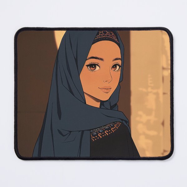 Item preview, Algerian woman | Anime style designed and sold by ComicsFactory.