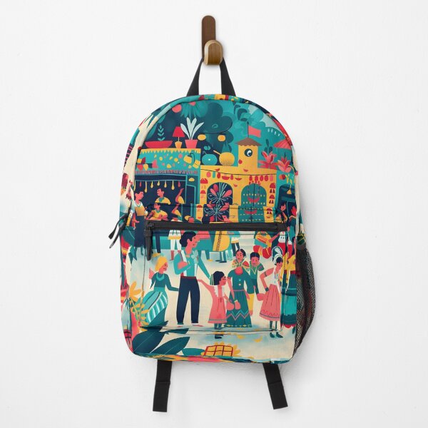 Item preview, Colorful Cultural Festival Scene designed and sold by Alin Richard Iovănuț.