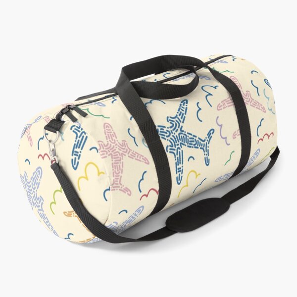 Item preview, Colorful airplanes in colorful clouds pattern designed and sold by Deepness2023.