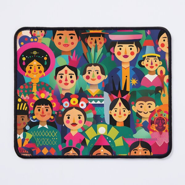Item preview, Colorful Cultural Festival Scene designed and sold by Alin Richard Iovănuț.