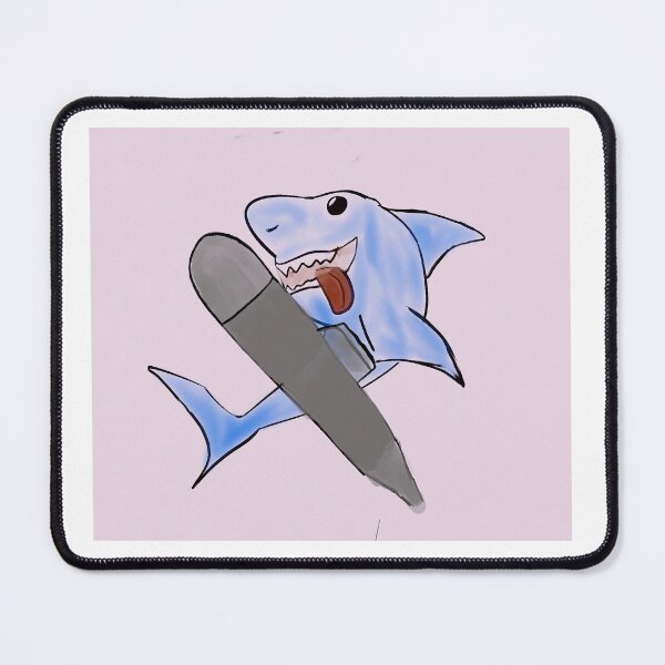 Item preview, Sharky on Surfboard designed and sold by Octo08.