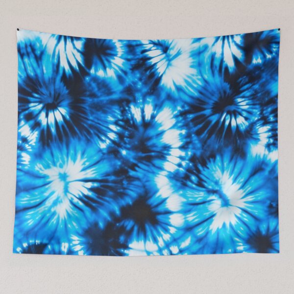 Item preview, Blue Black Tie Dye Big designed and sold by Ameliatra Design.
