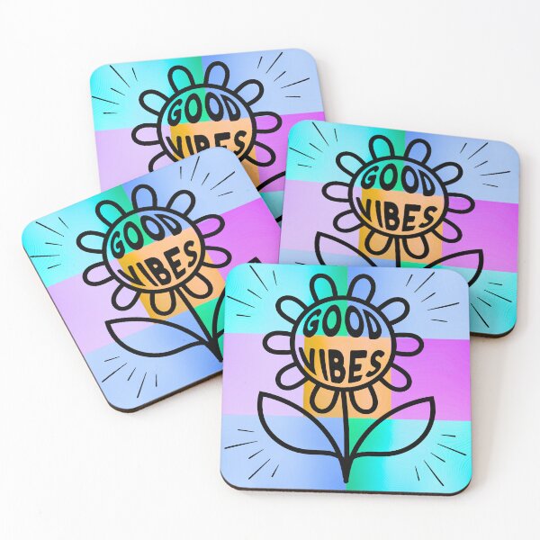 Item preview, Good Vibes Flower Pop-Art designed and sold by Fredster1966.