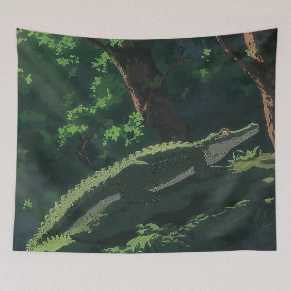 Item preview, alligator | Anime style designed and sold by ComicsFactory.