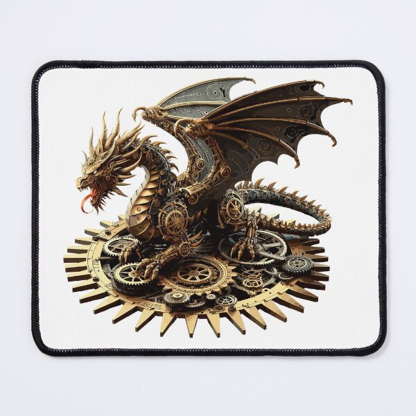 Item preview, Steampunk Dragon on the Large Gear designed and sold by Xsquilax.
