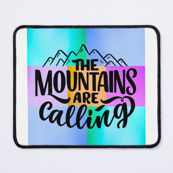 Item preview, The Mountains are Calling Pop-Art designed and sold by Fredster1966.