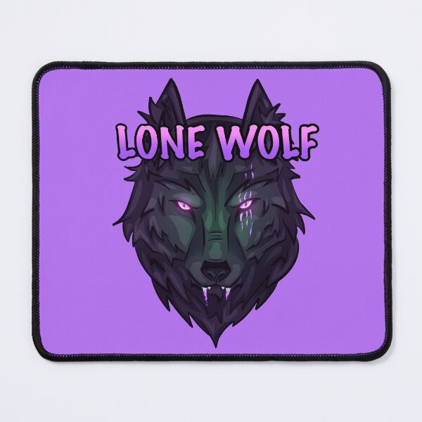Item preview, Lone Wolf (Purple) designed and sold by ChunkyPandaArt.