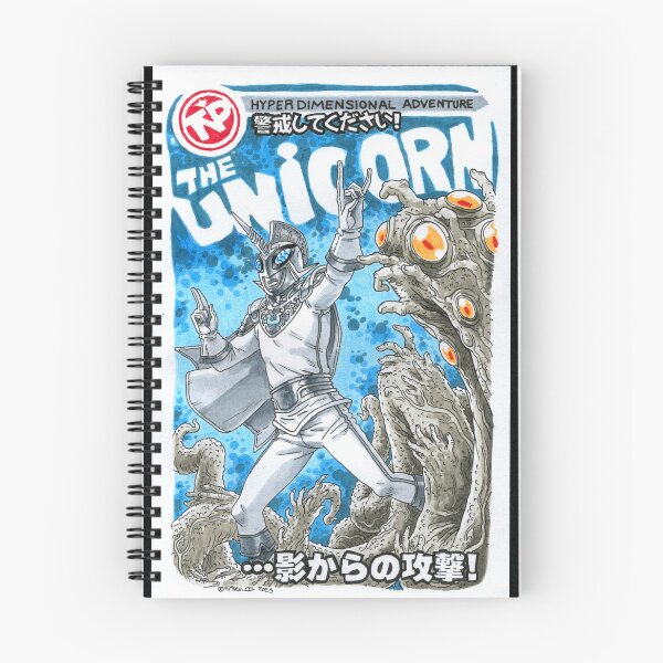 Item preview, The Unicorn #2:  The Unicorn vs The Creeping Horror designed and sold by ThomasPerkinsArt.