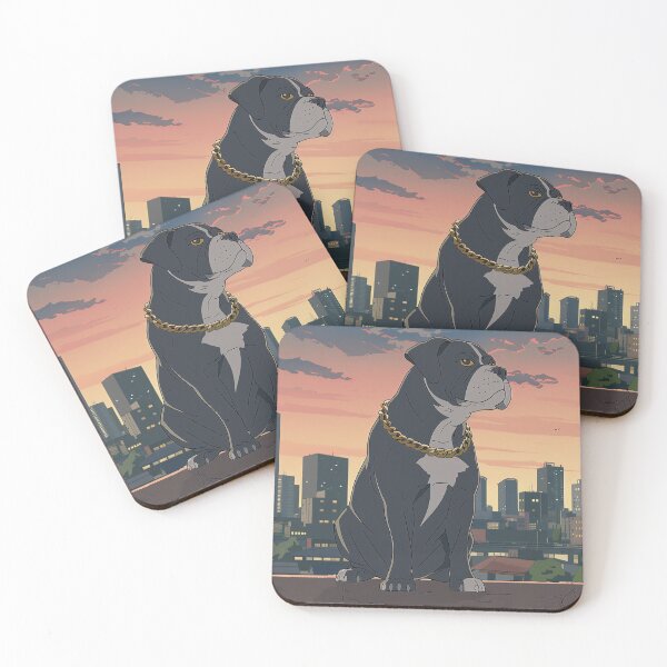 Item preview, American Bully dog | Anime style designed and sold by ComicsFactory.