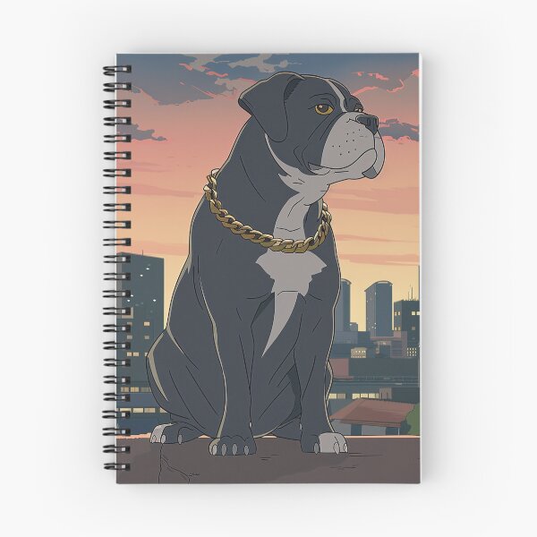 Item preview, American Bully dog | Anime style designed and sold by ComicsFactory.