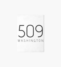 WASHINGTON 509 • SCHWARZ Galeriedruck
