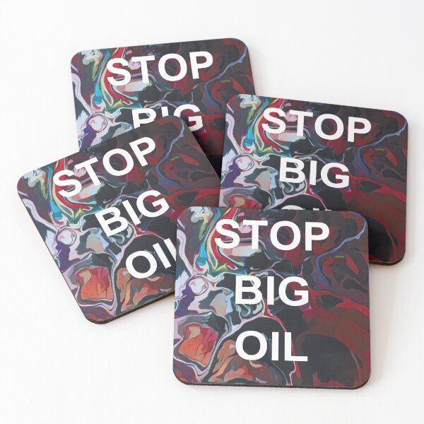 Item preview, Stop Big Oil designed and sold by Adelanor.