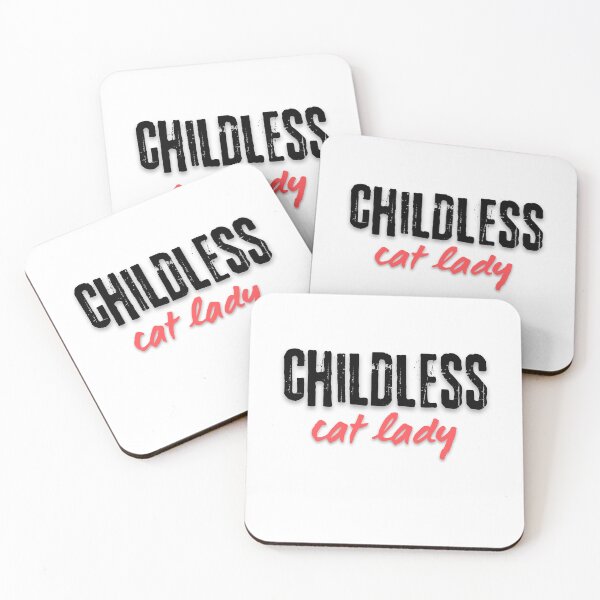 Item preview, Childless Cat Lady designed and sold by DesignsByJB1.