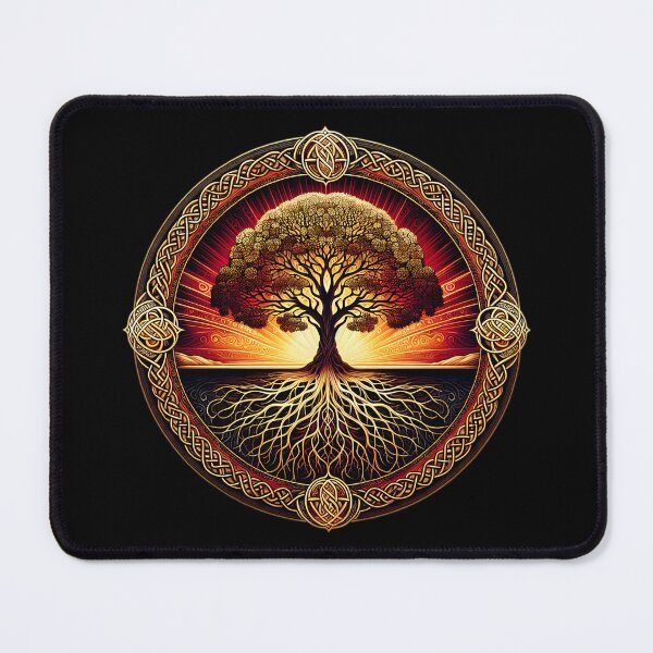 Item preview, Tree of Life Celtic Knots Border designed and sold by HolidayT-Shirts.