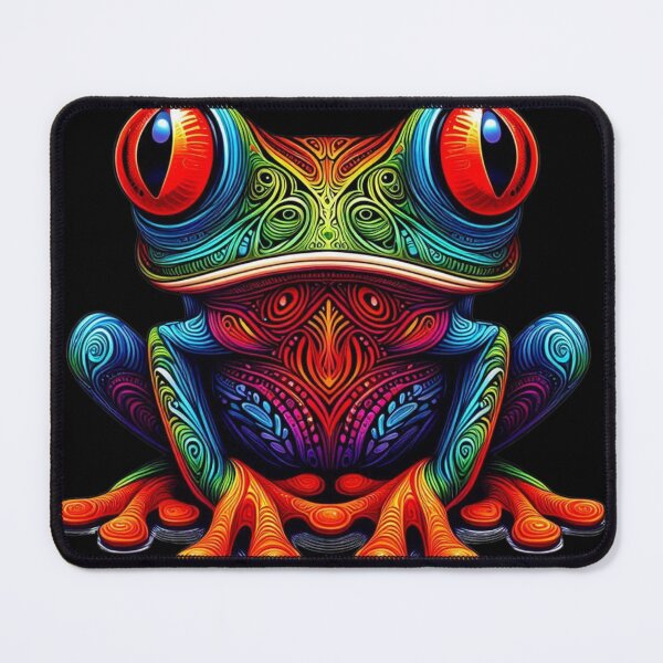 Item preview, colorful frog designed and sold by 506DesignsCR.