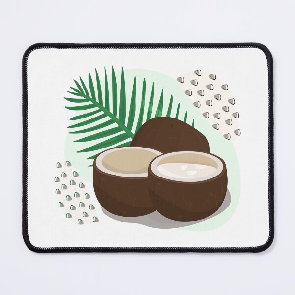 Item preview, Coconuts with a palm leaf designed and sold by OM-lova.