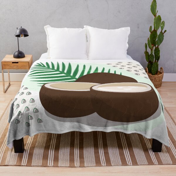 Item preview, Coconuts with a palm leaf designed and sold by OM-lova.