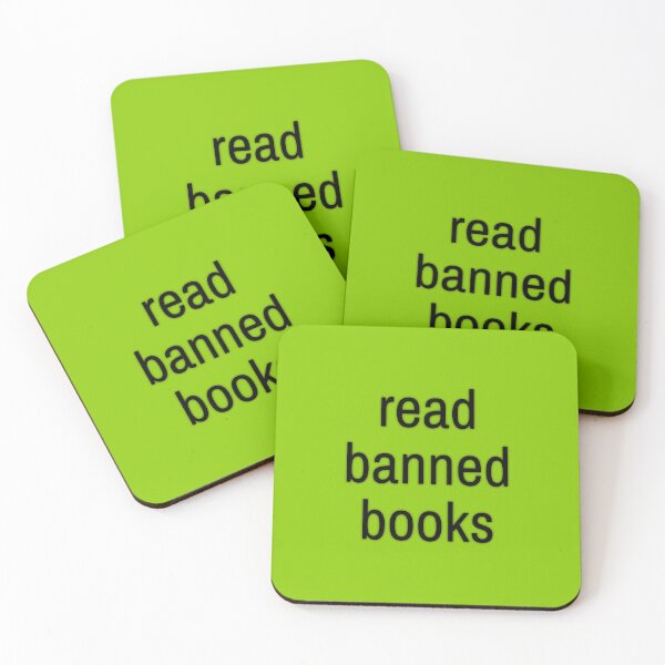 Item preview, read banned books cute sticker brat designed and sold by simpleactivist.