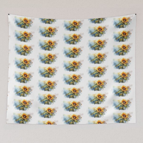 Item preview, Watercolour Sunflower  designed and sold by Roxane Bay.