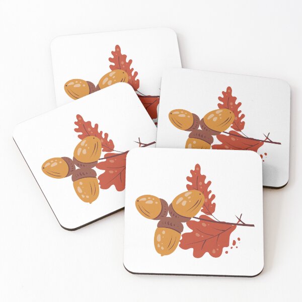 Item preview, Autumn oak branch with acorns designed and sold by Deepness2023.