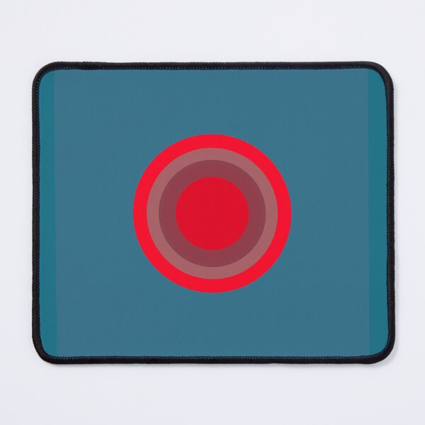 Item preview, concentric rings on blue background designed and sold by BAMES-F-DESIGNS.