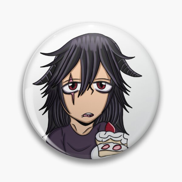 Item preview, Yasha with cake sticker designed and sold by littleluckyshop.
