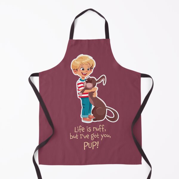 Item preview, Boy with dog designed and sold by kavalenkavart.