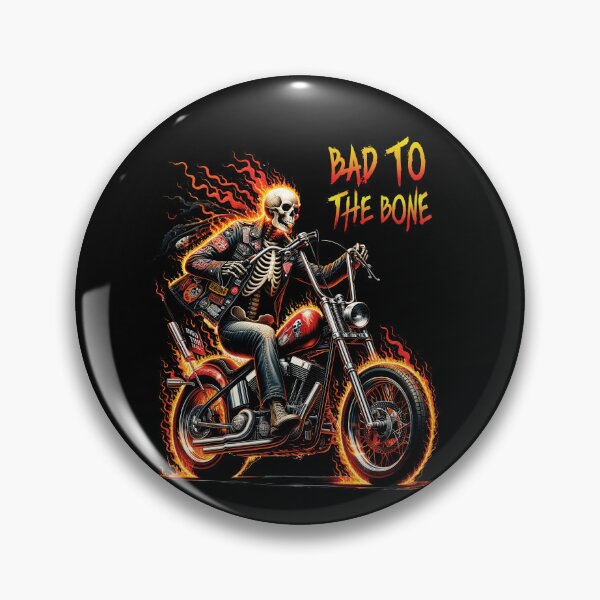 Item preview, skull Ghost Rider on fire t-shirt designed and sold by PrintyArts.