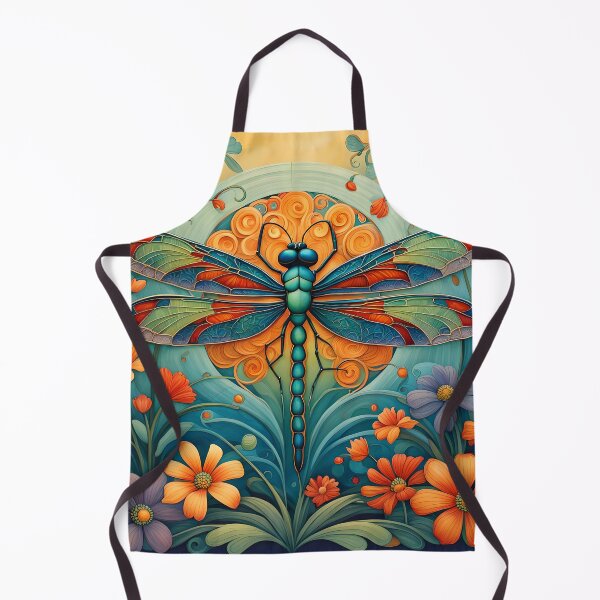 Item preview, Dragonfly 60's Flower Power designed and sold by druidwolfart.