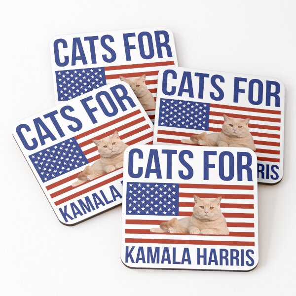 Item preview, Cats for Kamala Harris  designed and sold by Rachel the Artist .