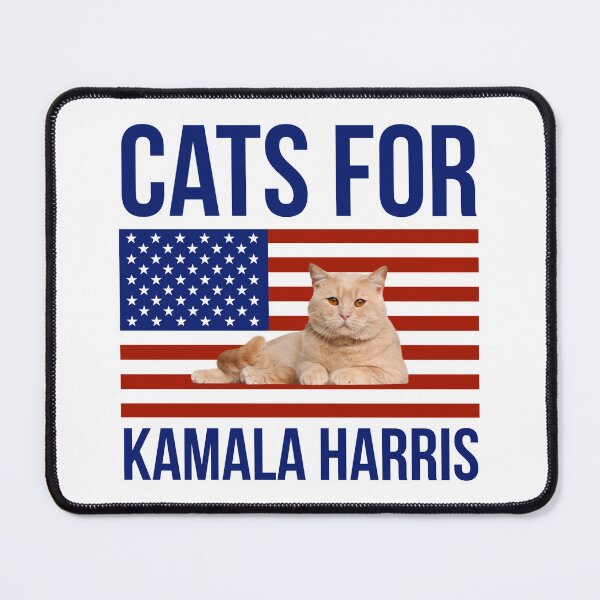 Item preview, Cats for Kamala Harris designed and sold by Rachel the Artist .