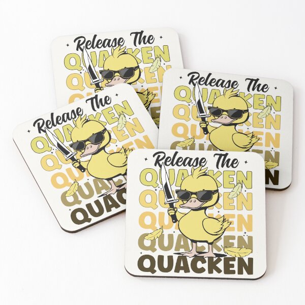 Item preview, Release The Quacken | Cute Duck with a Knife designed and sold by PearlMoonGrapes.