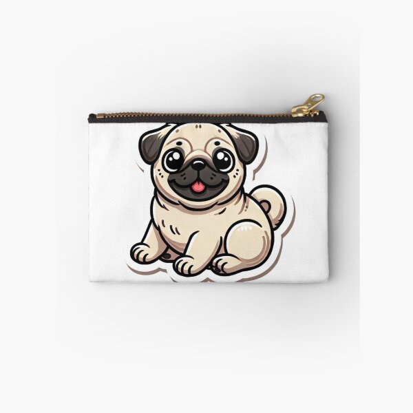 Item preview, Pug Sticker Cute for National Dog Month designed and sold by Lisa Pearlman.