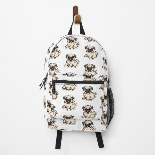Item preview, Pug Sticker Cute for National Dog Month designed and sold by Lisa Pearlman.