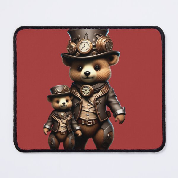 Item preview, Steampunk Dad Bear and Cub designed and sold by TeachersCubby.
