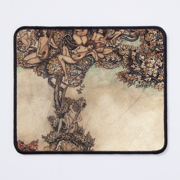 Item preview, The Isle is Full of Noises - The Tempest, Arthur Rackham designed and sold by forgottenbeauty.