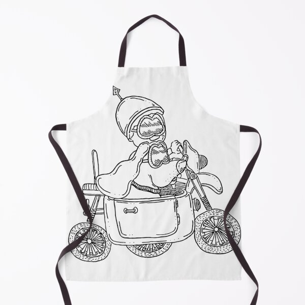 Item preview, Boy Driving with Dog designed and sold by doodlerealmstudios.