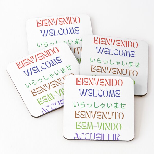 Item preview, Welcome in several languages designed and sold by EDUARDO RUIZ.