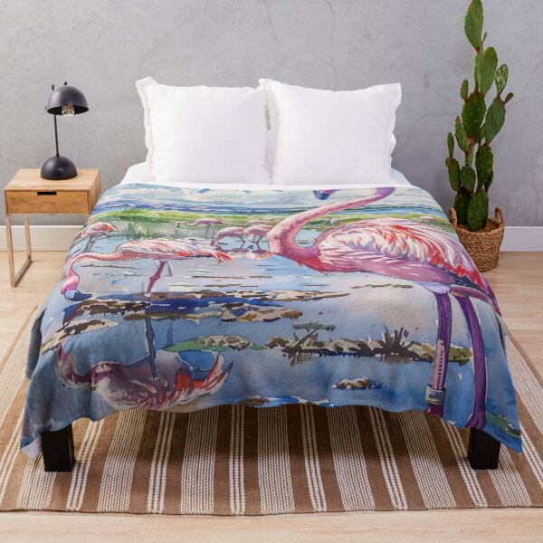 Item preview, A Watercolor Design of Lake Nakuru National Park - Kenya  designed and sold by Sketch-Shack.