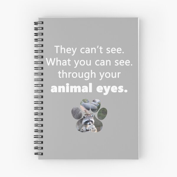 Item preview, THERIAN paw print "they can't see what you can see through your animal eyes" RACCOON designed and sold by PD Therian.