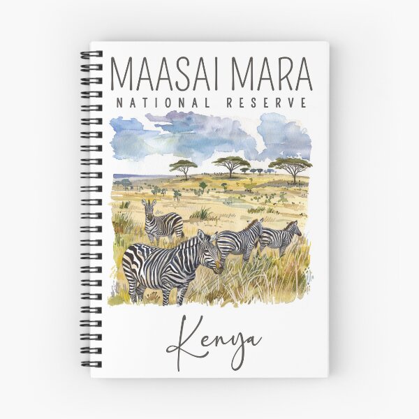 Item preview, A Watercolor Design of Maasai Mara National Reserve - Kenya  designed and sold by Sketch-Shack.