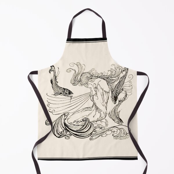 Item preview, Undine Crying - Arthur Rackham designed and sold by forgottenbeauty.