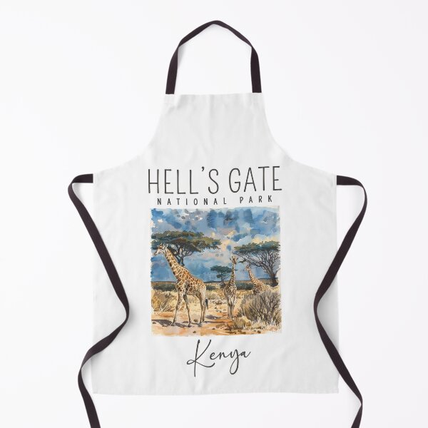 Item preview, A Watercolor Design of Hell’s Gate National Park - Kenya designed and sold by Sketch-Shack.