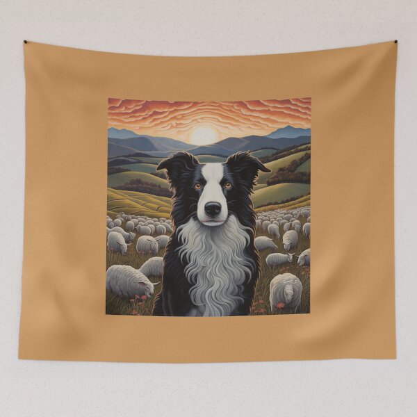 Item preview, Herding Dog Painting designed and sold by Samuelsboro.