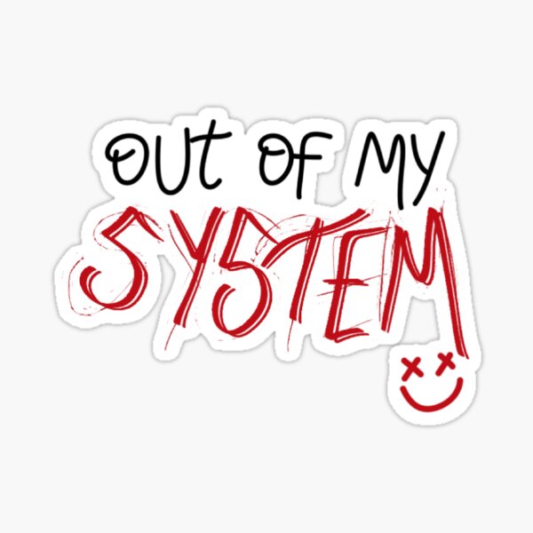 Item preview, Out of my system  — Louis Tomlinson  designed and sold by BIANCA DE SOUSA.