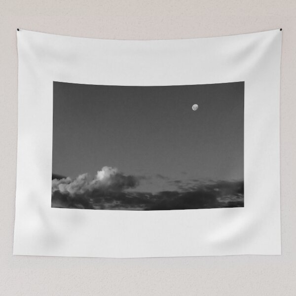 Item preview, Moon over dark clouds designed and sold by Callum Morrison.