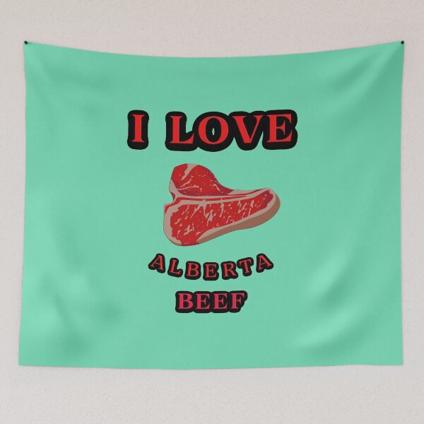 Item preview, I Love Alberta Beef designed and sold by zibziby.