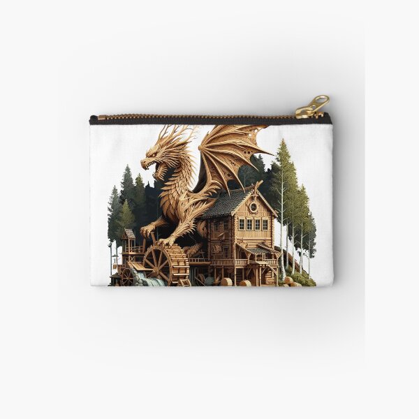 Item preview, Wood Dragon and Mill Waterwheel designed and sold by Xsquilax.