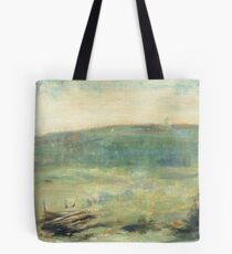 Landscape at Saint-Ouen by Georges Seurat, 1878 Tote Bag